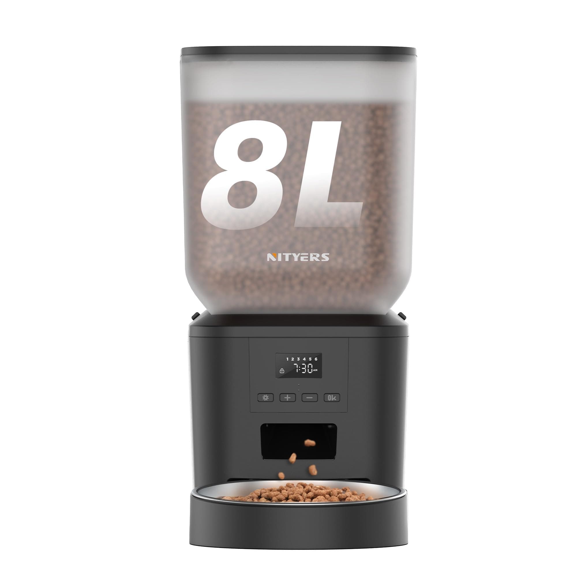 Automatic Dog Feeder Capacity Dispenser