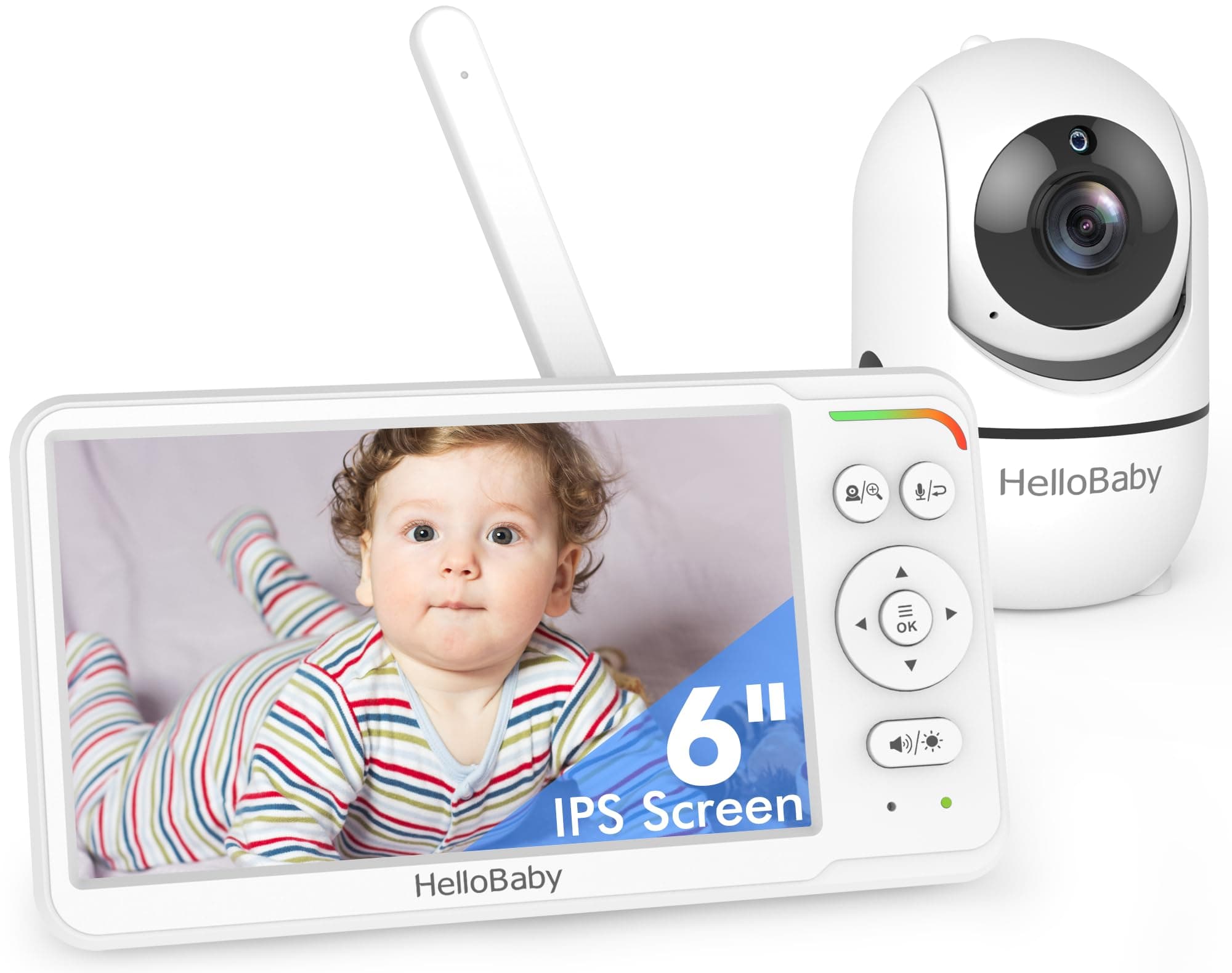 HelloBaby Monitor Camera Battery Portable