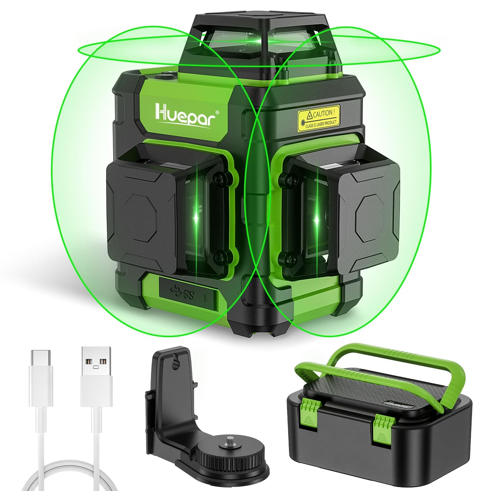 Huepar Leveling Alignment Rechargeable Portable
