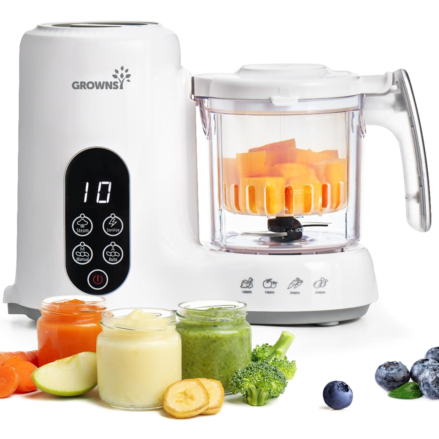 GROWNSY Processor Grinding Sterili Zing Homemade