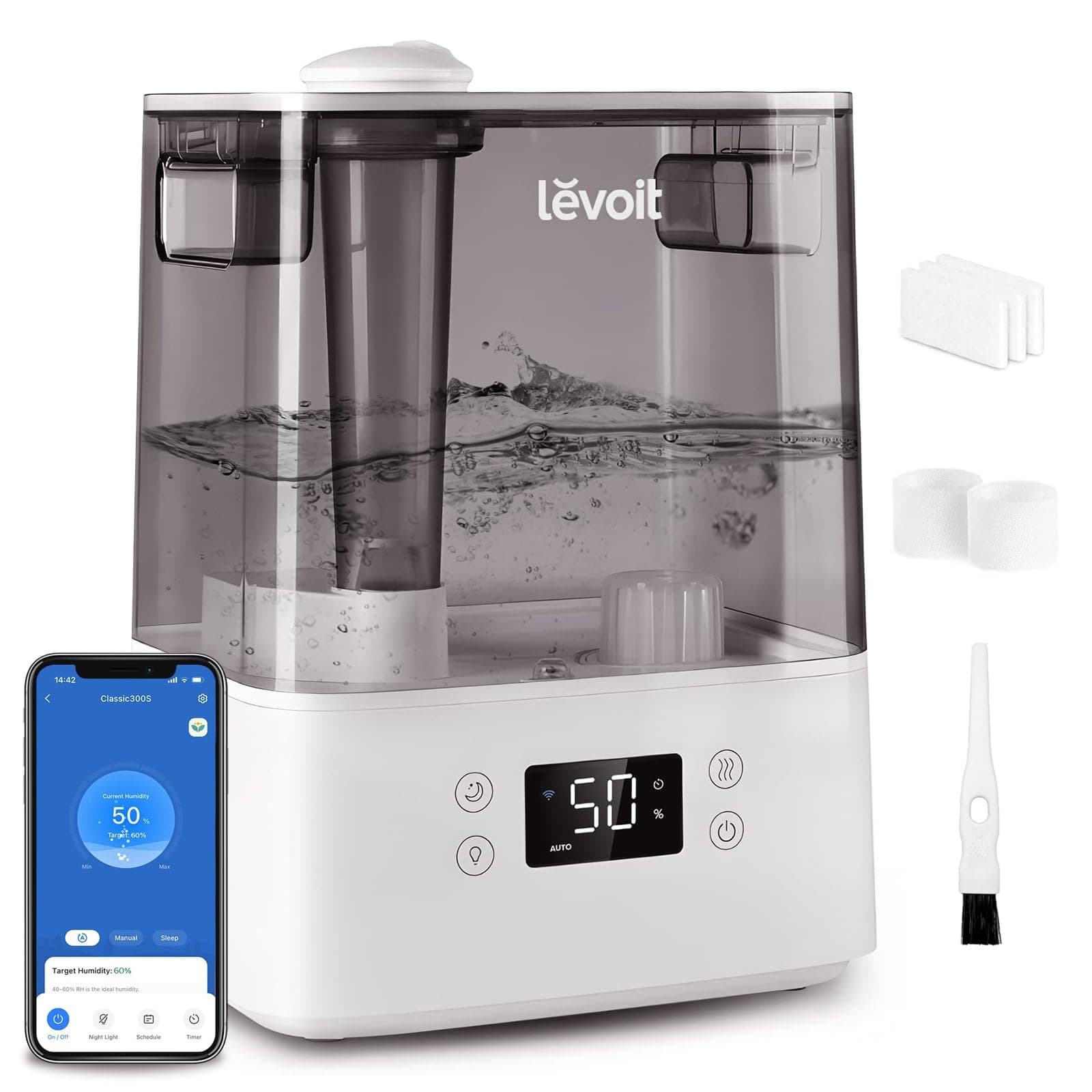 LEVOIT Humidifiers Ultrasonic Vaporizer Essential