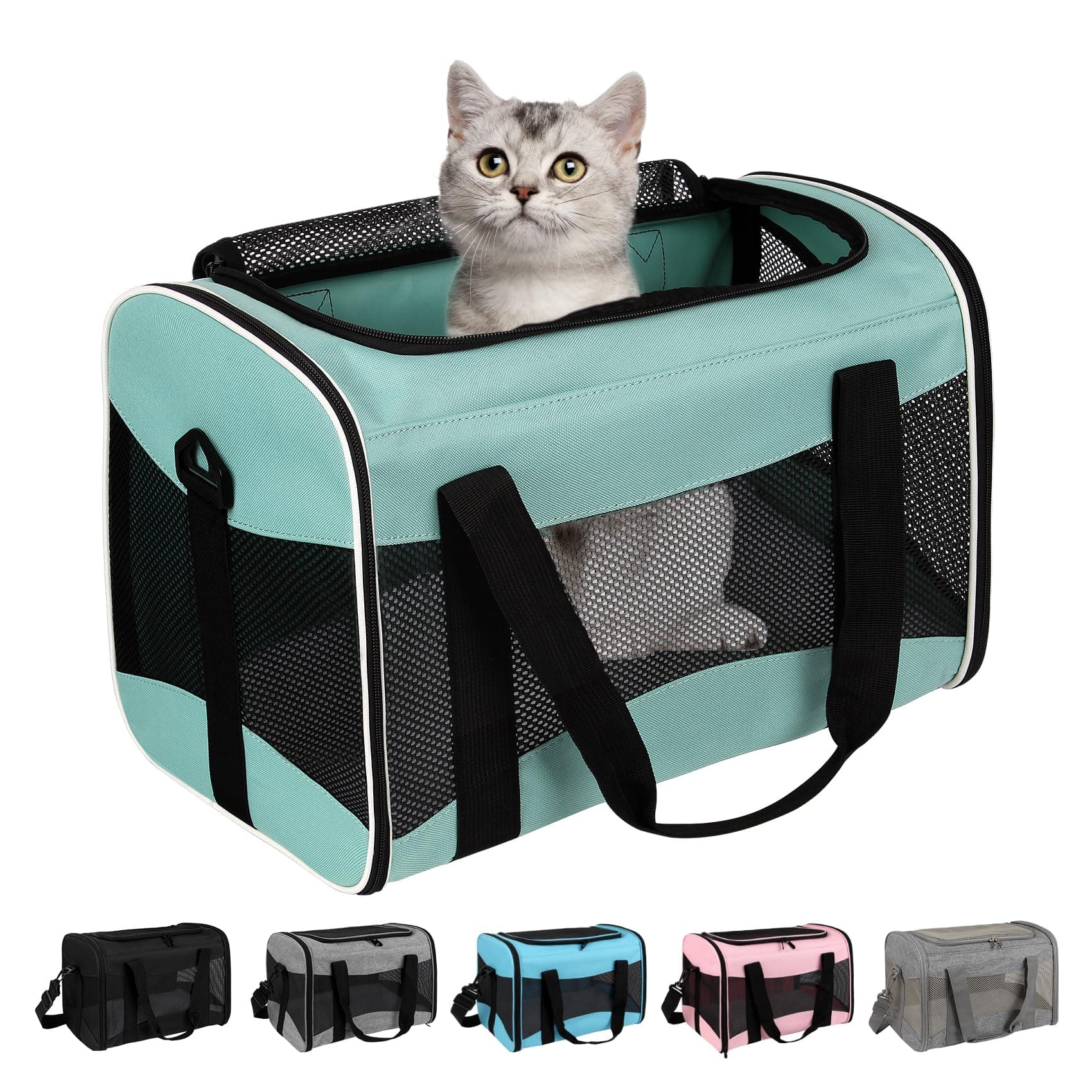 Cat Carrying Case Breathable Collapsible
