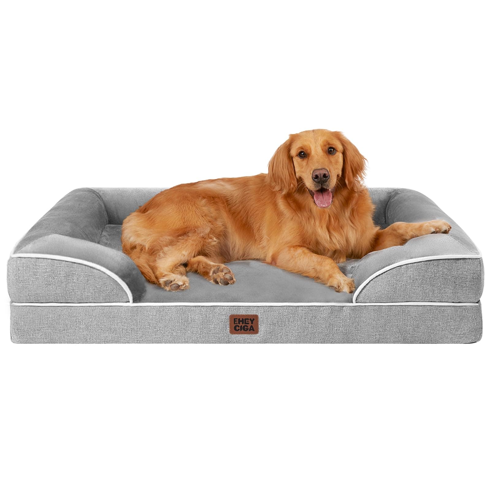 EHEYCIGA Waterproof Orthopedic Egg Crate Removable