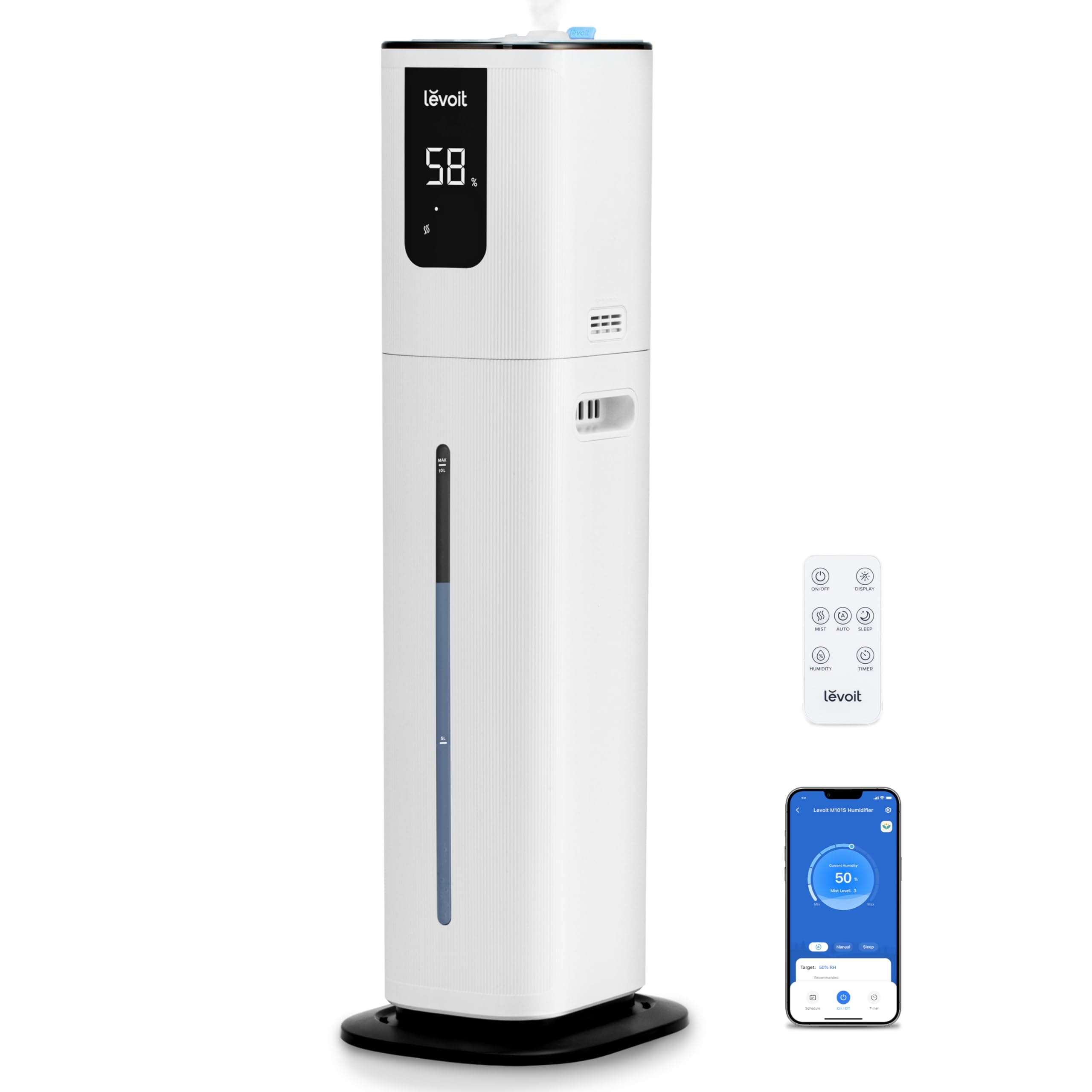 LEVOIT OasisMist Humidifiers Bedroom Humidity