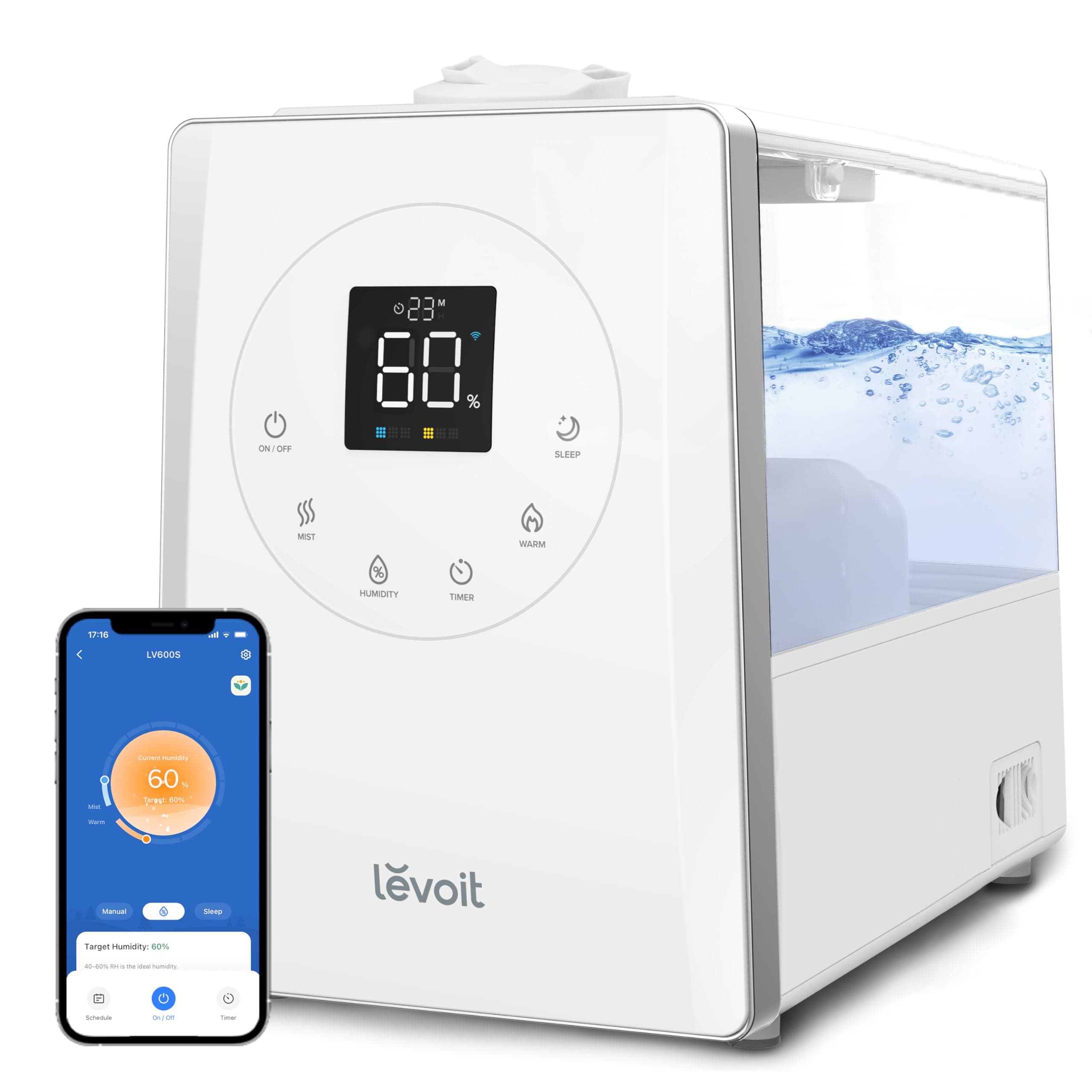 LEVOIT Humidifiers Essential Customized Humidity